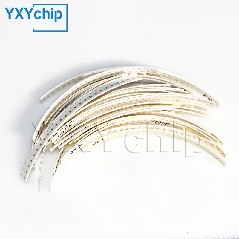 Resistor Kit 0201 0402 0603 0805 1206 1210 1812 2512 SMD Resistor Package 25values*20PCS=500PCS 1% Sample Kit Resisor