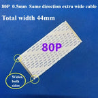 1PCS AWM 20706/20861 Flexible Flat Cable, Gold-Plated FFC FPC 0.5mm Pitch 40-96Pin 105C 60V VW-1 Ribbon Cable
