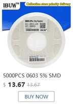 200PCS 660PCS 720PCS 4000PCS 0402 0603 0805 1206 1210 2512 SMD Resistor Kit igmopnrq Assorted Kit 10K 100K 1K 1R 100R 220R 1% 5%