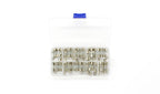Promotion! 100Pcs Set 5x20mm Quick Blow Glass Tube Fuse Assorted Kits,Fast-blow Glass Fuses