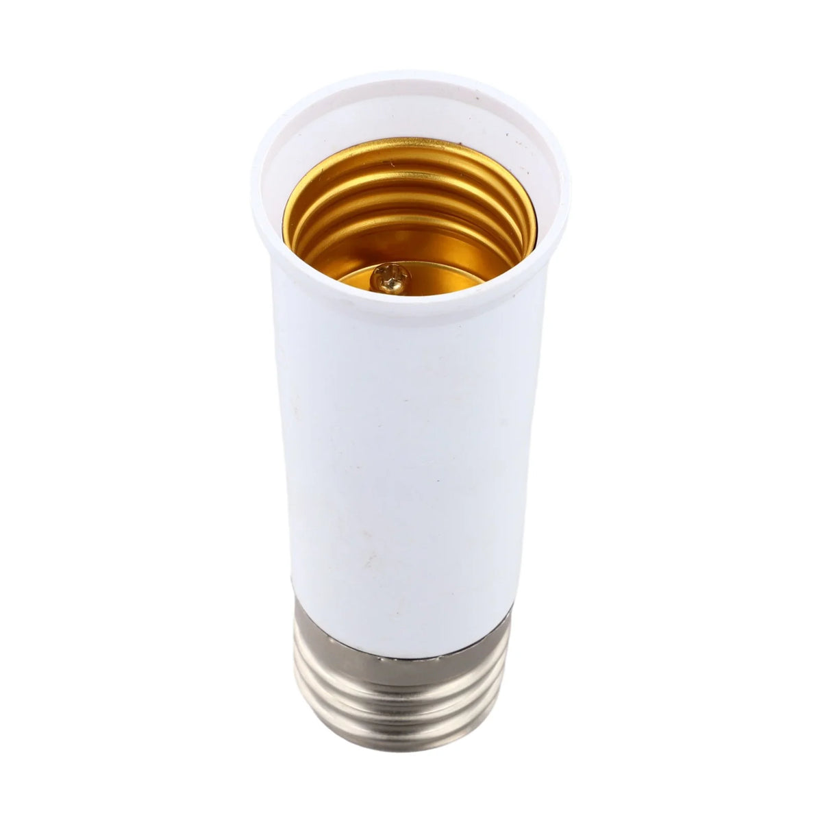 For E27 Extension Adapter Socket for For E27 Screw Base Lighting Devices Including Pendant Lights and Recessed Fixtures
