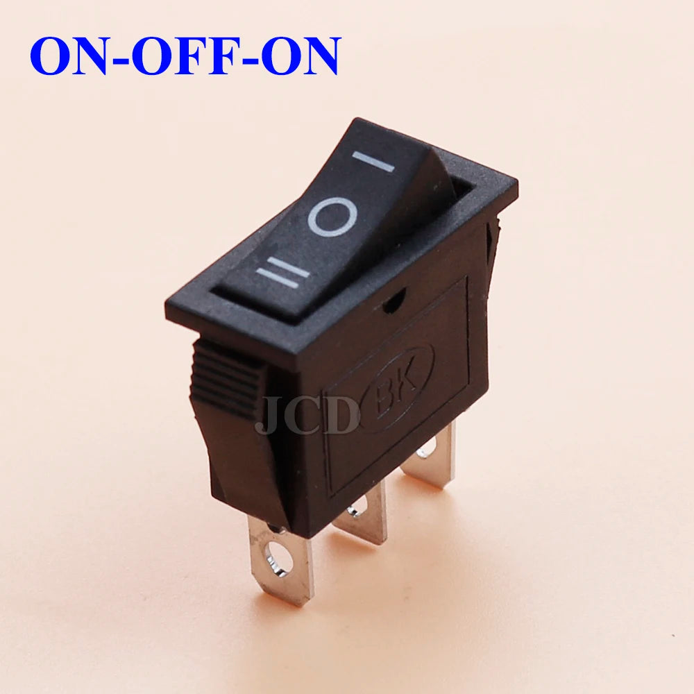 1 Piece KCD4 KCD3  6PIN 3PIN 16A 250V 20A 125V Double Light Switch Rocker Switch Waterproof ON-OFF  Boat Power Switch