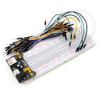 NEW MB-102 MB102 Breadboard 400 830 Point Solderless PCB Bread Board Test Develop DIY for arduino laboratory SYB-830
