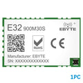 SX1276 Lora Wireless Module 868/915MHz E32-900M30S 10KM Long Distance SPI Low Power Consumption SPI LoRa Spread Spectrum Module