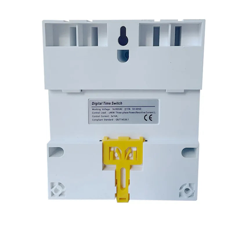Three-phase and Three wire 380V/415V Time Switch Digital Timer Switch Time 16 Times on/off Time Set Range 1min-168hours