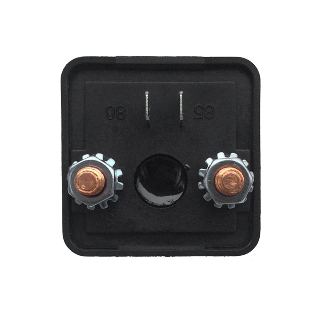 12/24V 100/200A Universal Battery Switch Relay Start 4 Pin Dual Battery Isolator Relay Current Start Relay Normal Open Car Relay