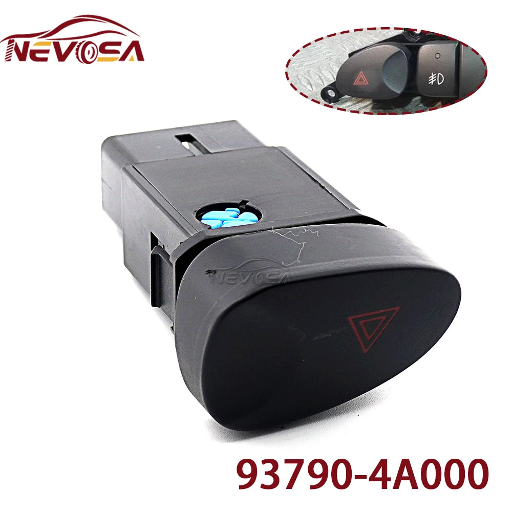 For Hyundai Starex H1 H-1 2000 2001 2002-2006 937904A000 93790-4A000 Emergency Hazard Light Warning Stop Light Switch Button