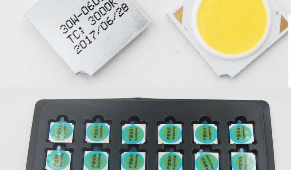 [SUMBULBS] 19x19mm 17mm LED COB Light Source Diode Chip Cold 30-33V 10W 15W 20W 30W for Down Track Lamp DIY Lamp Bulb