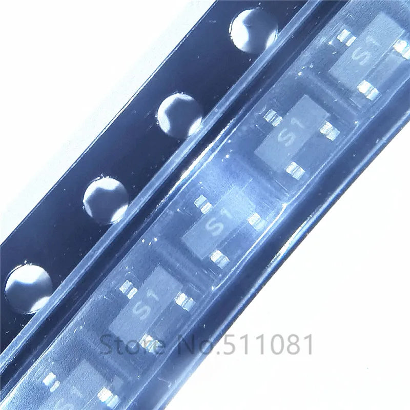 20PCS/100PCS CJ2301 2301 MARKING S1 SOT23-3 P-channel 20V 2.3A MOSFET
