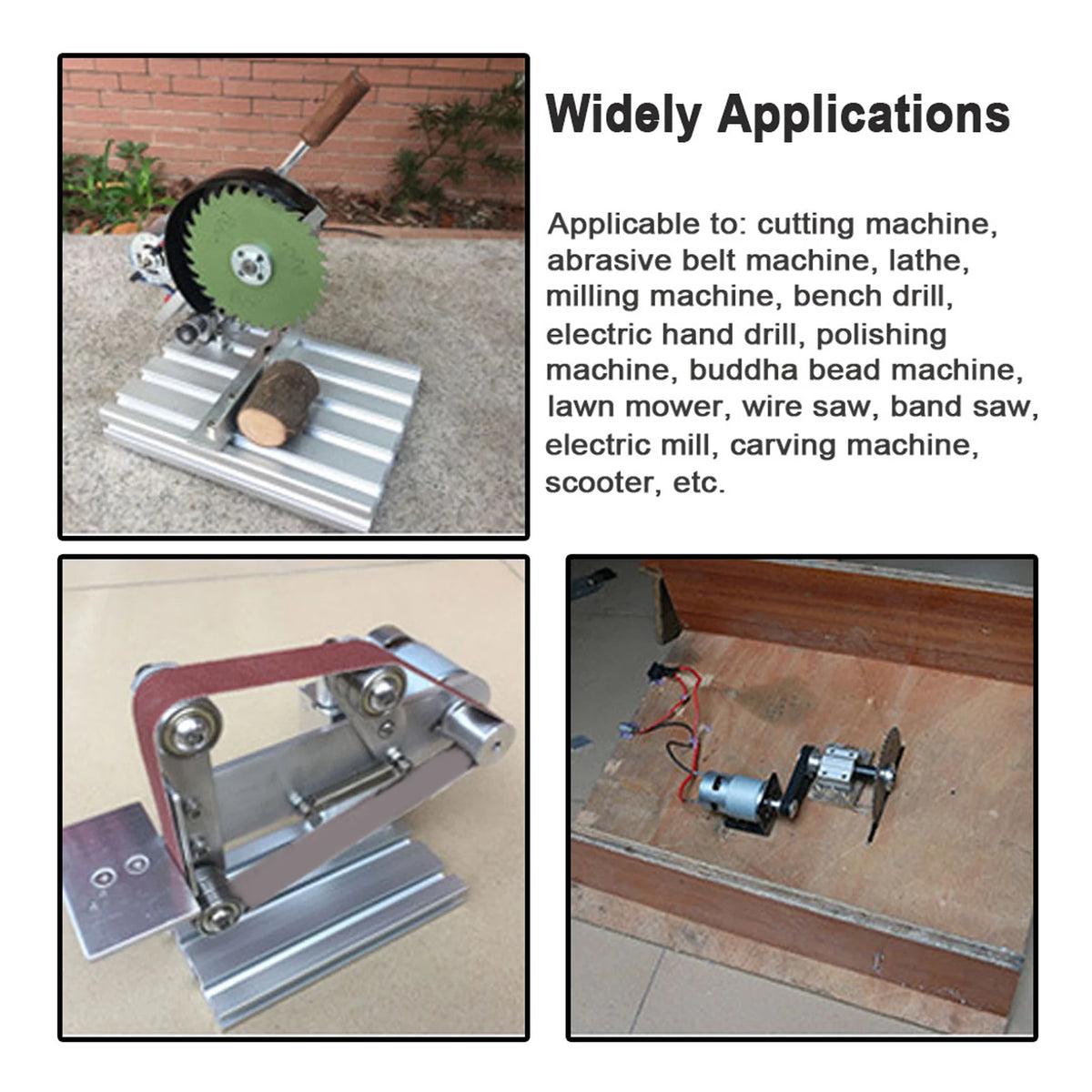 775/795/895 DC Motor 12/24V 3000-15000RPM High Speed Large Torque Motor Tools for Small Drill / Micro Machine with Ball Bearing