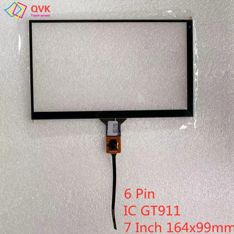 QVK 6.2/7/8/9 Inch GT911 Capacitive Universal Digitizer For Car DVD GPS Navigation Multimedia Touchscreen Panel JR-005-GT911