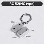 NC Door Sensor Metal Wired Roller Shutter Door Magnetic Contact Reed Switch for Security Alarm System