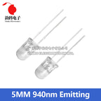 10pairs 3mm 5mm 940nm LED Infrared Emitter and IR Receiver Diode Diodes 301A for arduino