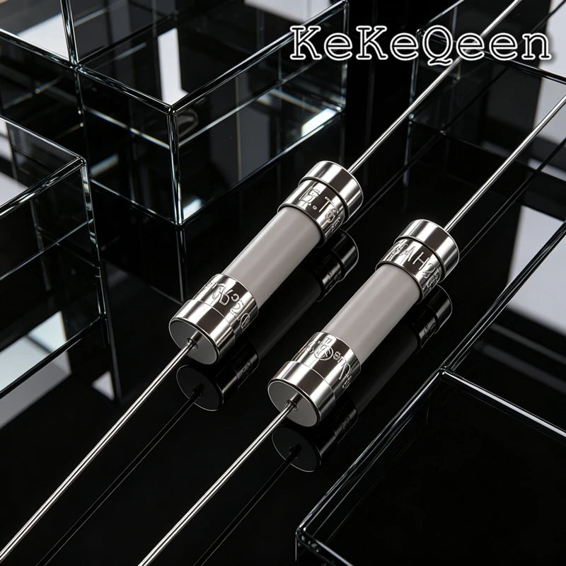 Original Ceramic Fuse 5*20mm 5*20 T5A 250V With 2 Pin Fuse Slow Blow Fuse 5X20MM LFT5AH250V  0215005.MXEP 215005