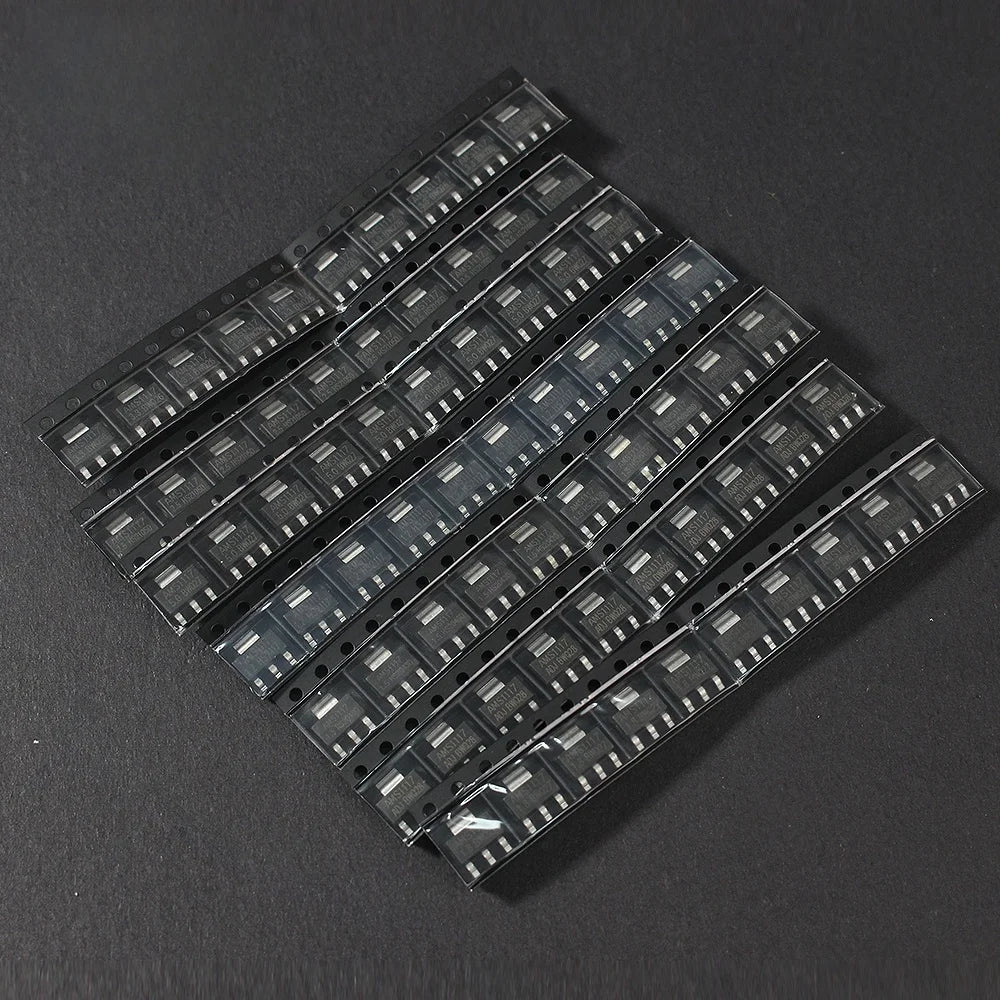 SOT-223 70PCS Voltage Regulator Kit AMS1117 AMS1117-3.3V AMS1117-ADJ AMS1117-5.0V AMS1117-2.5V AMS1117-1.8V AMS1117-1.5V 1.2V-5V