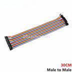 Dupont Line 10CM 20CM 30CM 40Pin Male to Male + Male to Female and Female to Female Jumper Wire Dupont Cable for Arduino DIY KIT