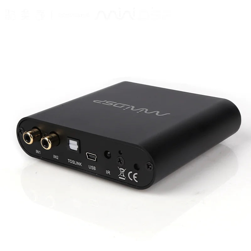 miniDSP 2x4 HD processor DSP digital audio signal frequency division professional equalizer speaker 2 in 4 out