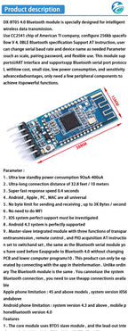 AT-09 AT09 Android IOS BLE 4.0 Bluetooth module CC2540 CC2541 Serial Wireless Module compatible HM-10