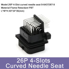 1/10/50 PCS 26/34pin AMP Waterproof Automobile Connector PCB To Board ECU Plug Domestic Needle Bender 6437288-3 4-1437290-0