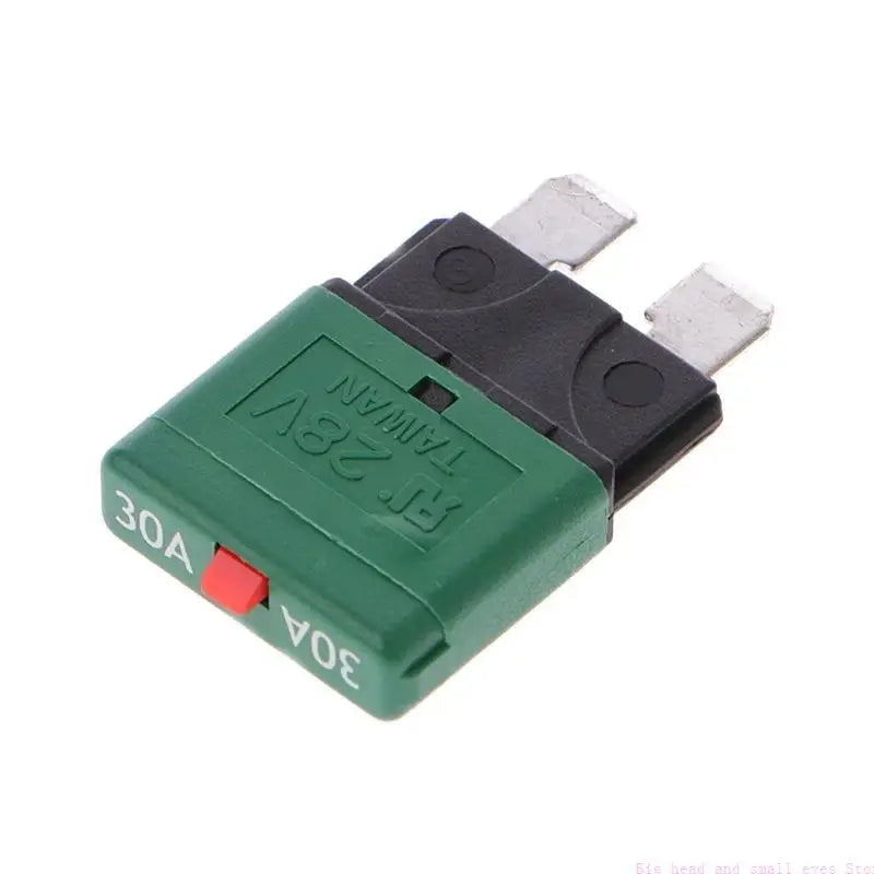 5-30A Blade 28V Resettable Manual Reset Adapter for Car Truck Boat Marine Car Insert Protector