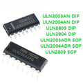 10PCS ULN2003AN DIP-16 ULN2003 ULN2003APG DIP ULN2003ADR ULN2004AN ULN2004ADR ULN2004 ULN2004APG SOP ULN2003A ULN2803 ULN2803APG
