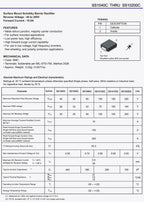 20pcs/Set SS10100 SS1060 SS10200 10A 60V 100V 200V Chip Schottky Barrier Rectifier Diodes SMC DO-214AB New and Original
