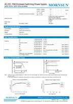 LM75-10C051212-28 LM75-10C051515-23 LM75-10C052412-15 75W AC-DC Enclosed Switching Power Supply