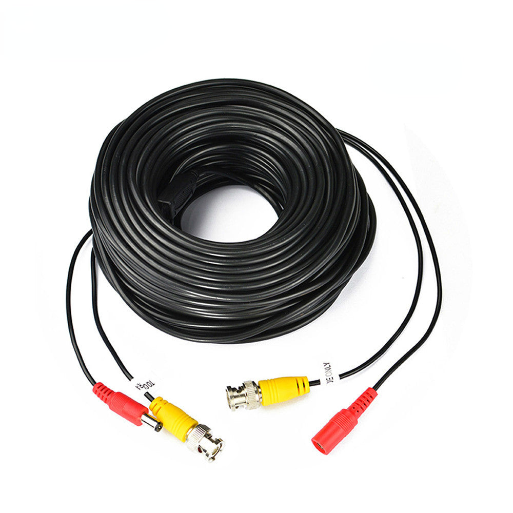 AHD Camera Cables 5M/10M/15M/20M/30M BNC Cable Output for DC Plug Cable for Analog AHD CCTV DVR Drop Shipping
