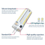 10Pcs/lot G4 LED Light Bulb 2W 3W 4W 5W 7W 9W AC DC12V 220V Corn Lamp SMD2835 Spotlight Chandelier Lighting Replace Halogen Lamp