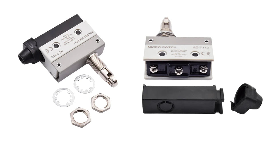 10pcs/lot Micro Limit Travel Switch Waterproof Momentary AZ-7312 AZ-7311 AZ-7121 AZ-7310 AZ-7141 Straight 90 degree Roller Lever
