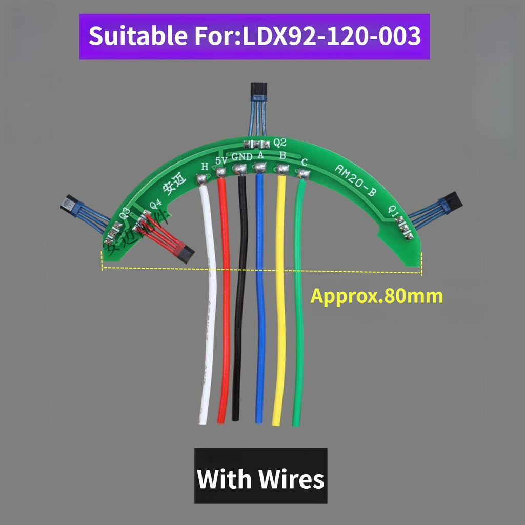 Hall Sensor LDX92-120-003 for Xiaoshenniu Electric Bike Motor