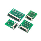 1PCS FFC / FPC Adapter Board Flip Type 1.0MM To 2.54MM Soldered Connector 4/6/8/10/12/14/16/20/24/30P