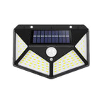 100 LED Wall Lights Outdoor Solar Lamp PIR Motion Sensor Solar Powered Sunlight Street Light for Garden Decoration