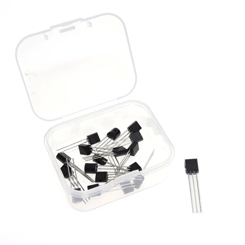 50/100PCS Transistor Kit 2N2222 TO92 NPN 30v 800MA Transistors Electronic kit With Box 2N2222A 2222 DIP