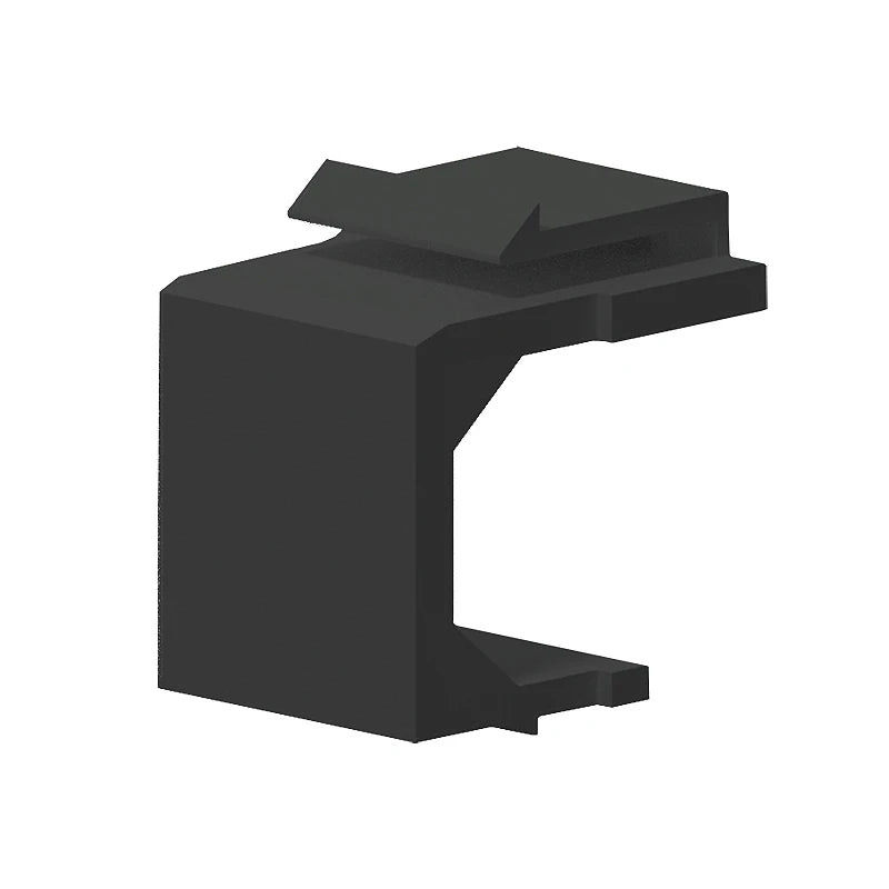 RJ45 Keystone Jack Filling Module RJ45 Coupler Baffler Snap-in Keystone Frame Blind Plate For Modular Blank Patch Panel