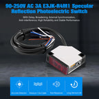 Specular Reflection Photoelectric AC 90‑250V 3A E3Jk R4M1 Sensor Switch