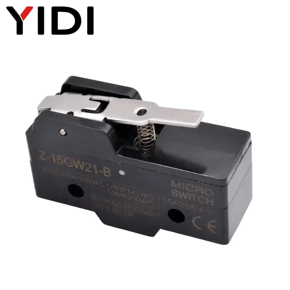 LXW5-11N1 LXW5-11G2 Z-15G LXW5 Micro Limit Travel Switch Horizontal Rotary Roller Lever Arm Hinge 3 Screw Terminal Microswitch