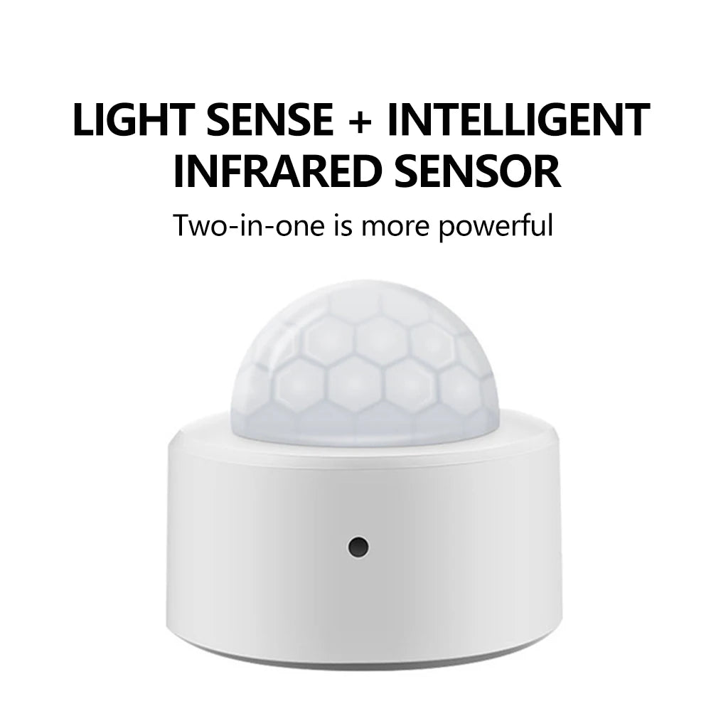 ZG-204ZL Human Motion Sensor Infrared Smart Home PIR Motion Sensor Support Zigbee 3.0 ZG-204Z needs to be used with a gateway