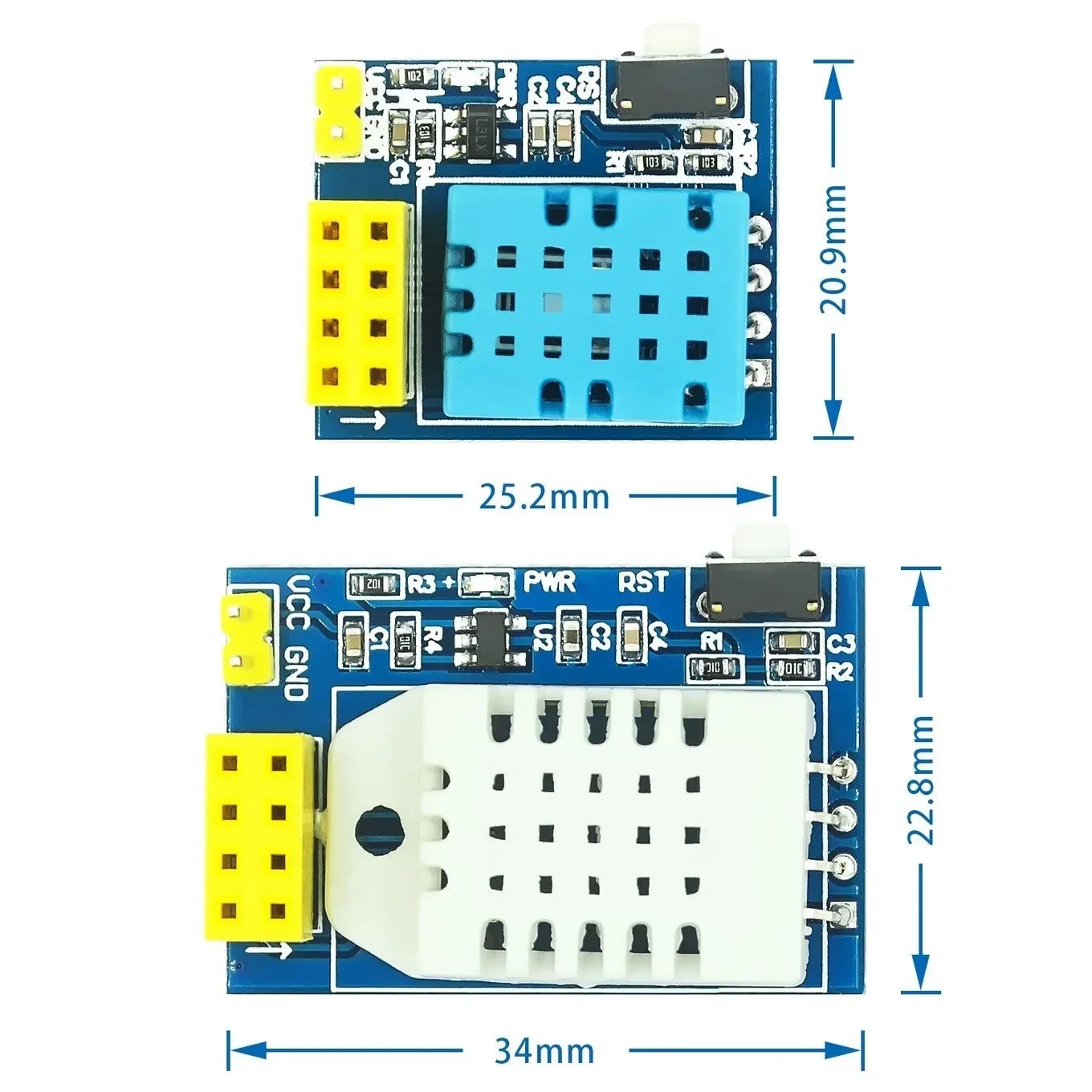 DHT22 Sensor AM2302 DHT11 AM2320 Digital Temperature Humidity Sensor Wireles Wifi Module ESP8266 ESP-01 ESP-01S For Arduino