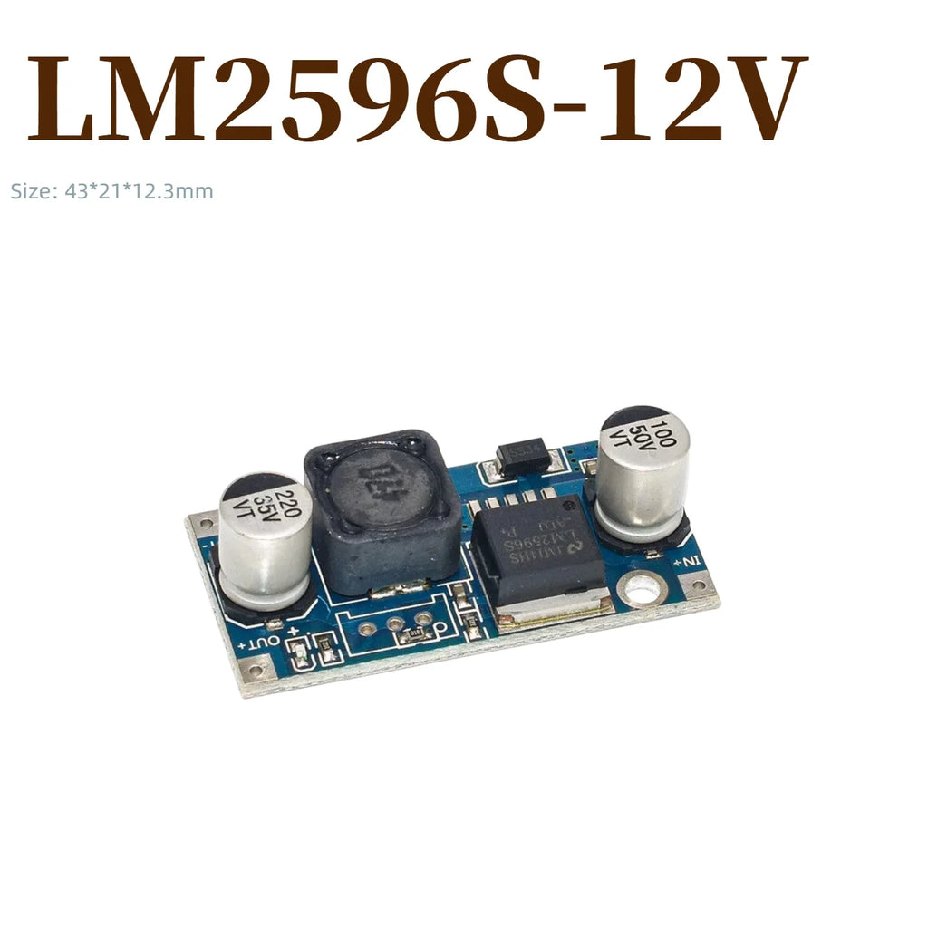 1/5/10pcs LM2596 XL4015 XL4005 MP1584 MINI560 DC-DC Buck Converter 3A Adjustable Step Down Power Module With Digital Display