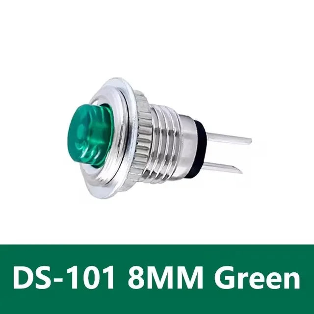 5/20/100PCS  8mm Push Button Switch DS-101 ON/OFF Mini Momentary Reset Micro Switch Normally Open 2Pin