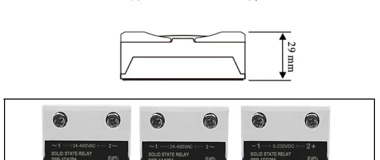 LCTC Solid State Relay DC TO AC AC To AC DC To DC Single Phase SSR 10A 25A 40A 60A 80A 100A 120A 200A 240A Zero-crossing Relay