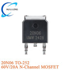 10PCS 100N03A 30N06 40N06 50N06 15N10 TO-252 30V/90A N-channel MOSFET Chip IRFR5305TR AOD4185 AOD403 20N06 12N10 IRLR8726TR