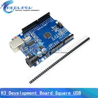 Starter Kit For UNO-R3 Mini Breadboard LED Jumper Wire Button For Arduino Diy Kit School Education Lab