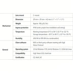 Hikrobot 2MP 1/1.7" Global Shutter CMOS,MV-CU020-90GM,MV-CU020-90GC Industrial Camera,  GigE Interface with POE，