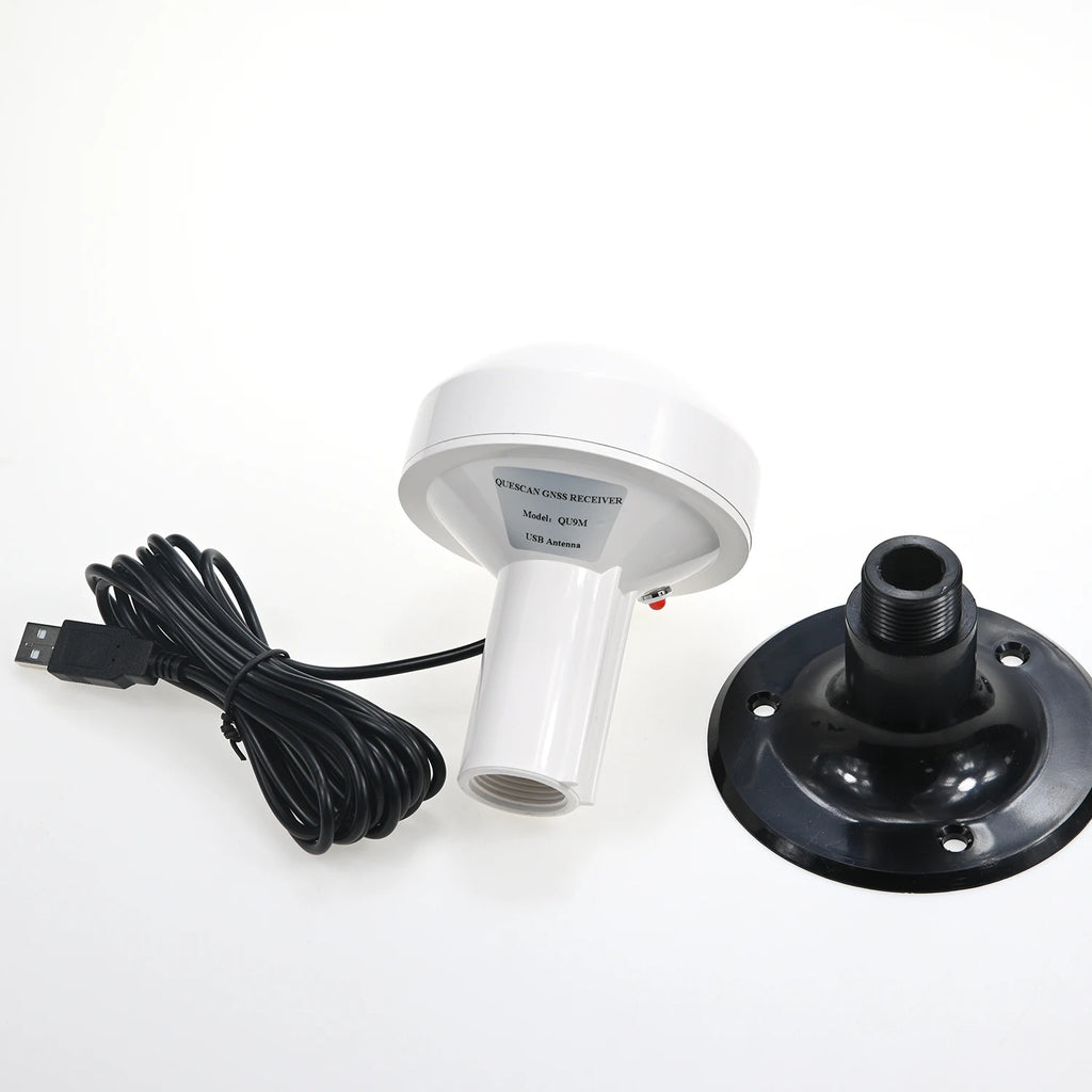 QUESCAN QU9M USB M9 GPS GNSS Receiver NEO M9N USB GPS Galileo BeiDou GLONASS QZSS SBAS UBX-M9140-KB NMEA RTCM Protocol Max 25Hz