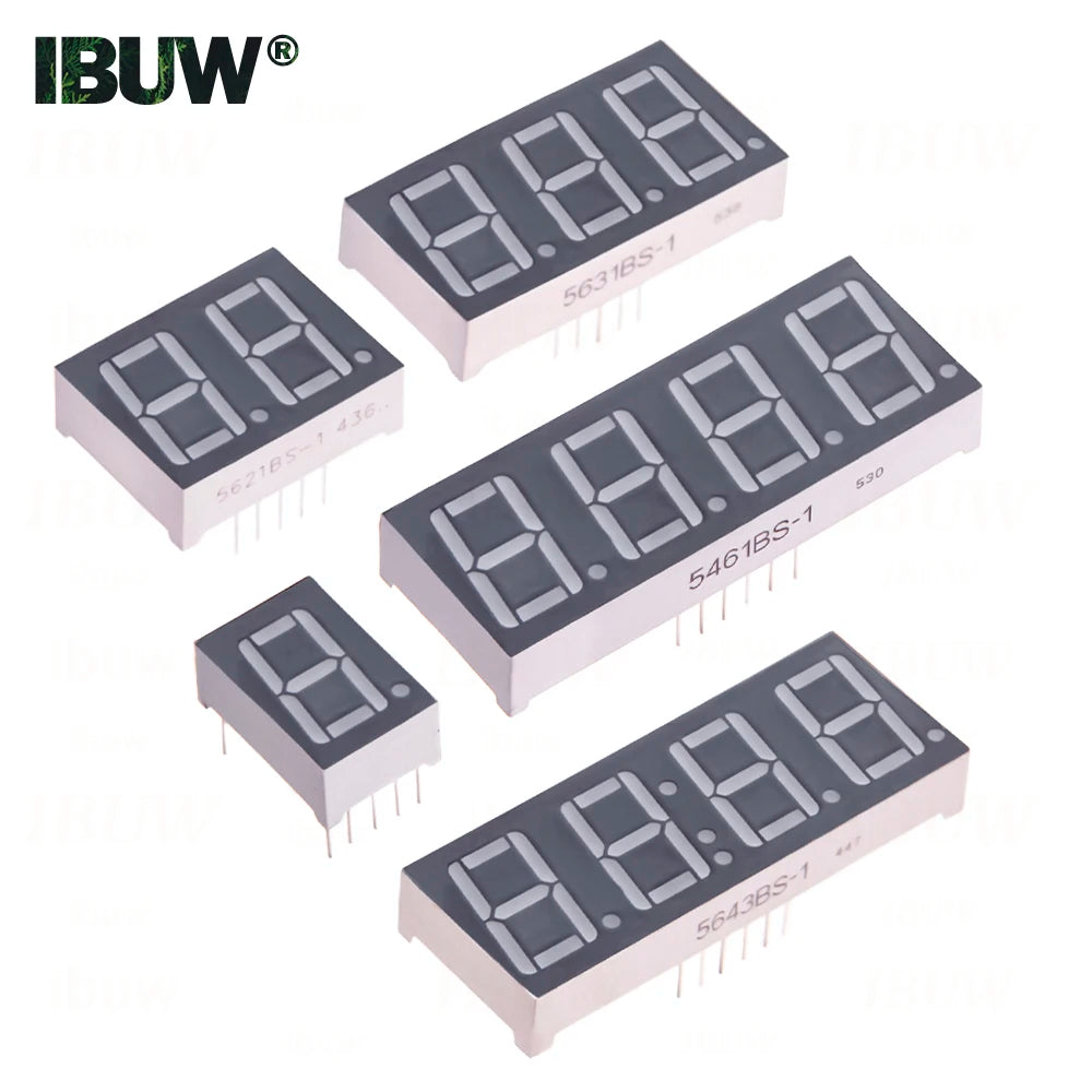0.56inch Digital tube Common AnodeCathode Red 1 2 3 4 Bit digital Tube LED Display 7 segment 0.56