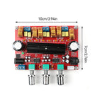 Dual TPA3116D2 Power Subwoofer Amplifier Board 2*50W+100W 2.1 Channel TPA3116 Audio Stereo equalizer AUX Amp