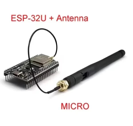 MICRO-WROOM-32U WROVER Module WIFI Module with 2.4G Antenna Optional ESP32 Development Board WROOM-32U