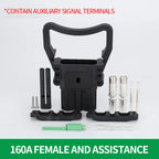 1/5/20 Sets REMA Type 80A 160A 320A Male Female Docking New Energy Industrial Electric Forklift Power Interface Connector